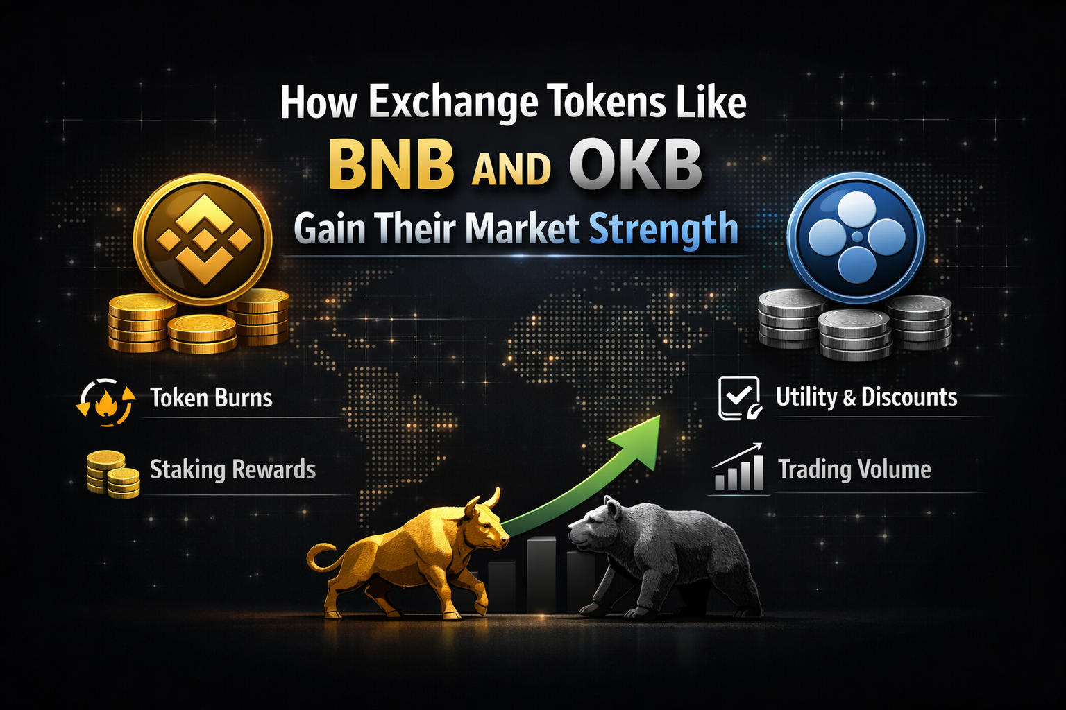 How Exchange Tokens Like BNB and OKB Gain Value